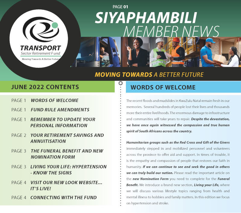 Member Newsletter - Jun 2022